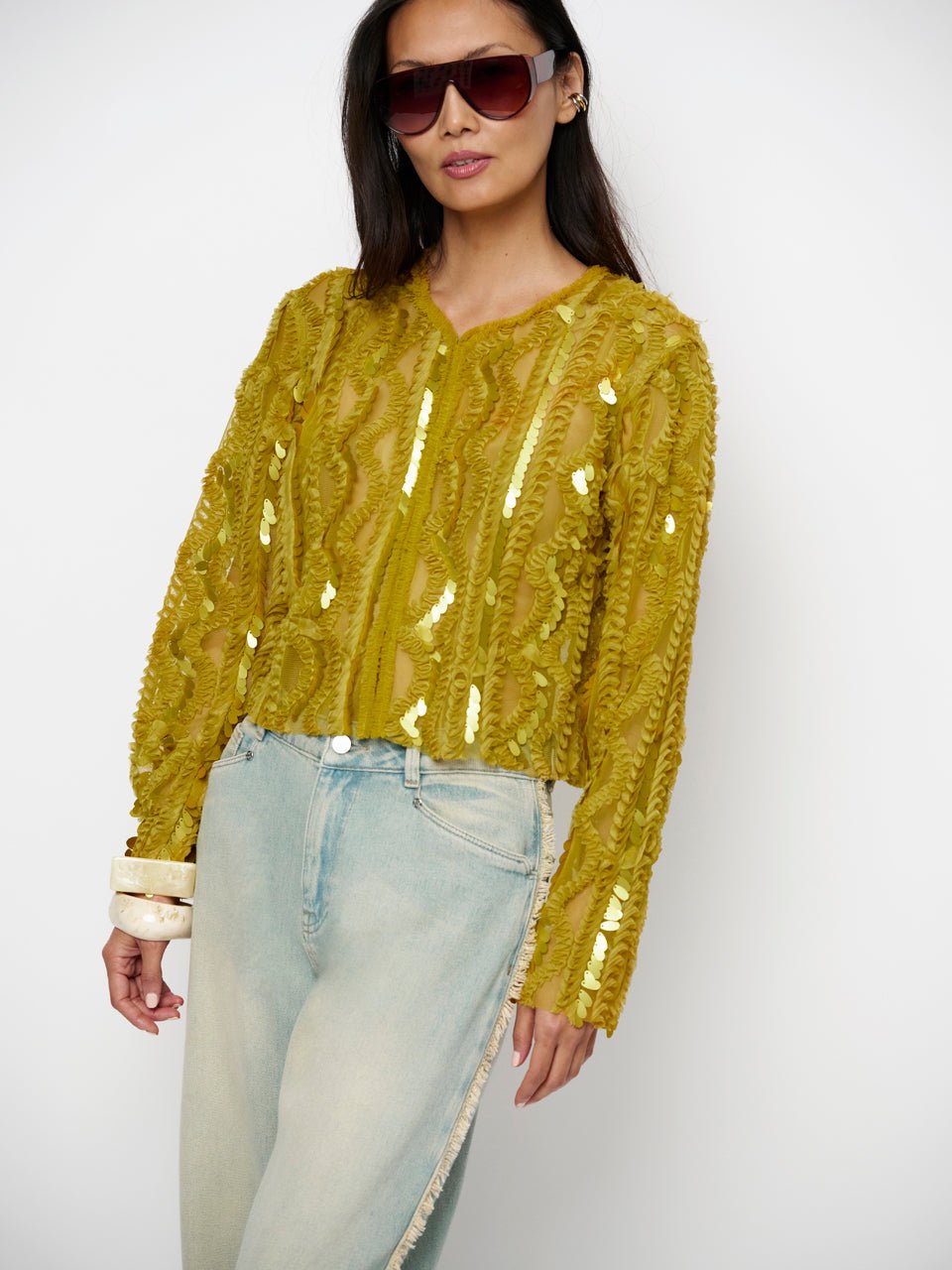 Paillettenjacke Marceline - HEY LOU STUDIO