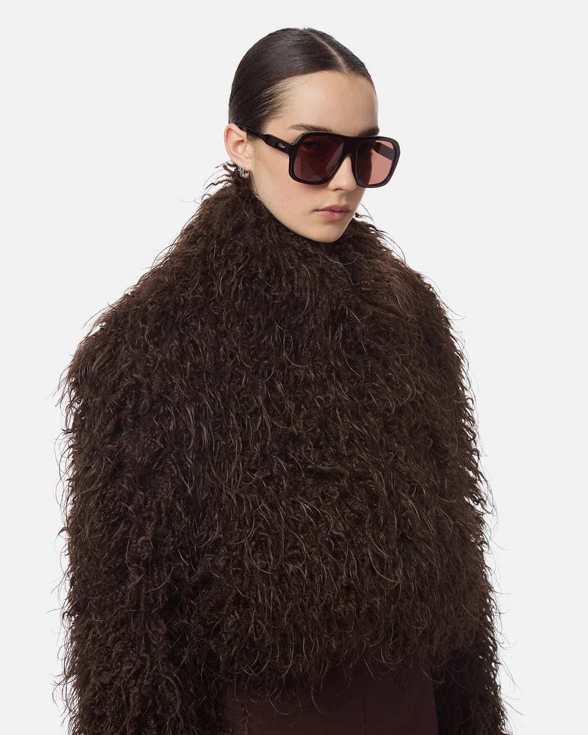 Ginette Mongolian Jacke deep brown