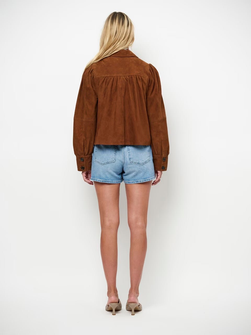 Micaiah Wildlederjacke - HEY LOU STUDIO