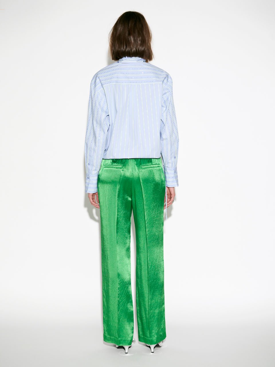 Anubi Stripe Bluse - HEY LOU STUDIO