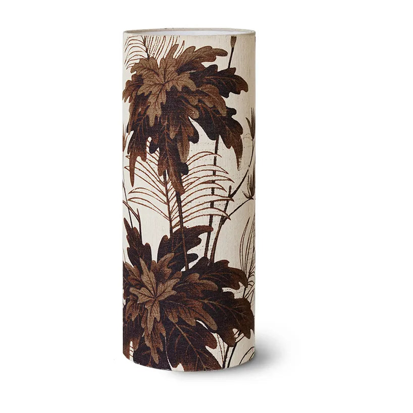 Cylinder lamp shade floral (ø28,5cm)