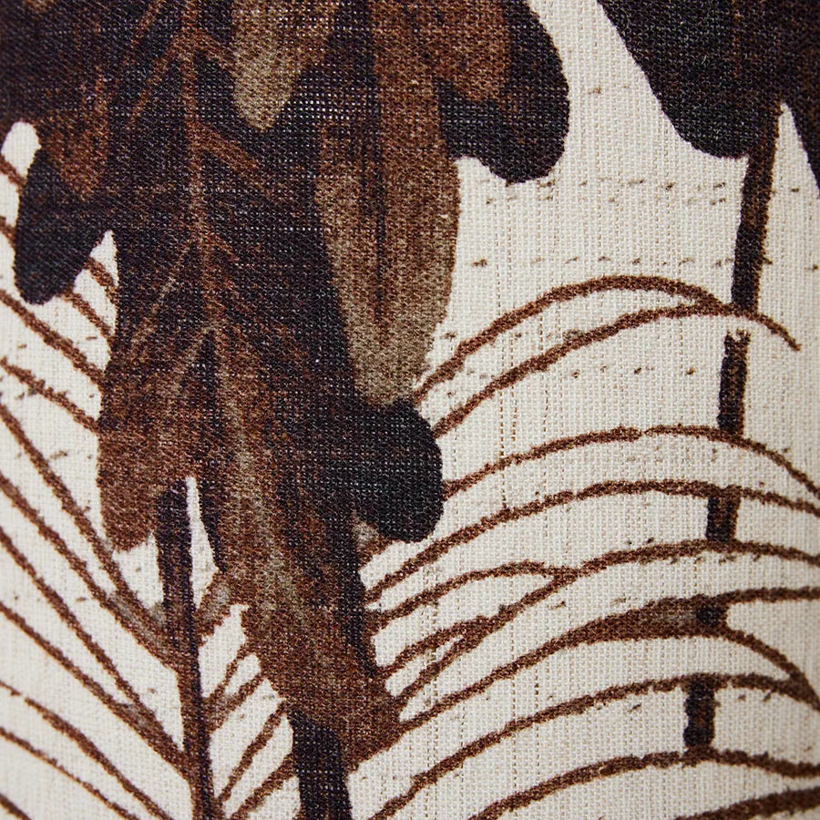 Cylinder lamp shade floral (ø28,5cm)