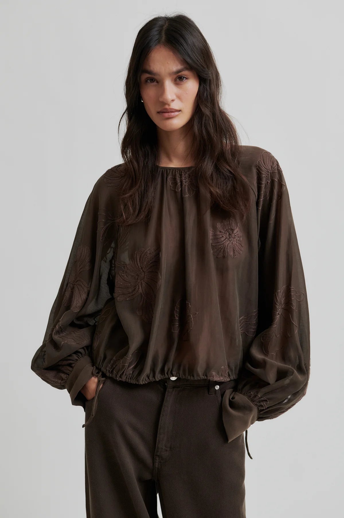 Veria Blouse brown