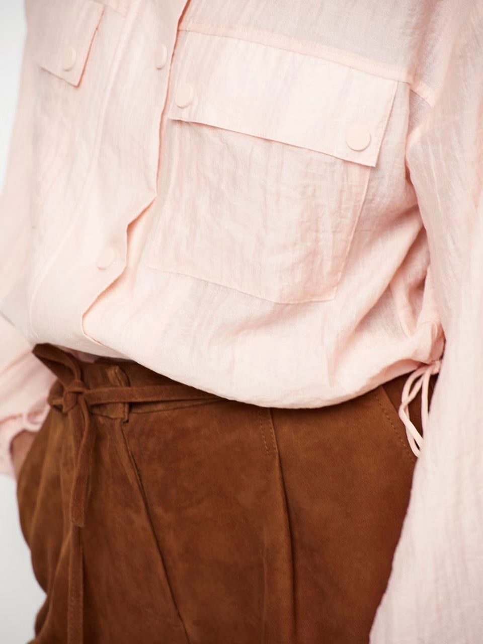 Kaylin Wildledershorts - HEY LOU STUDIO