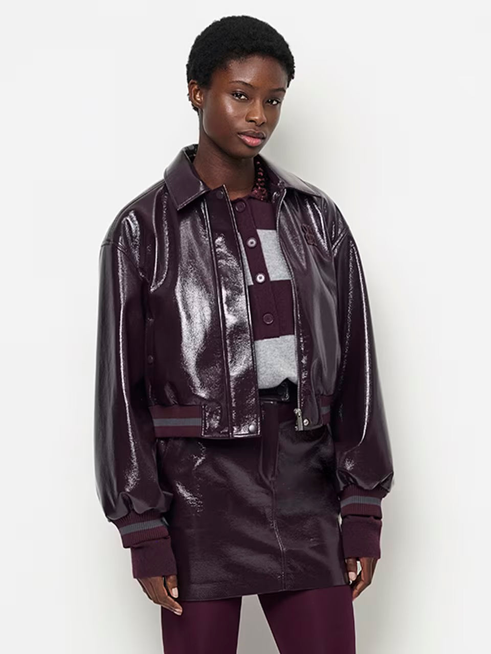 Dalyn faux leather Bomber
