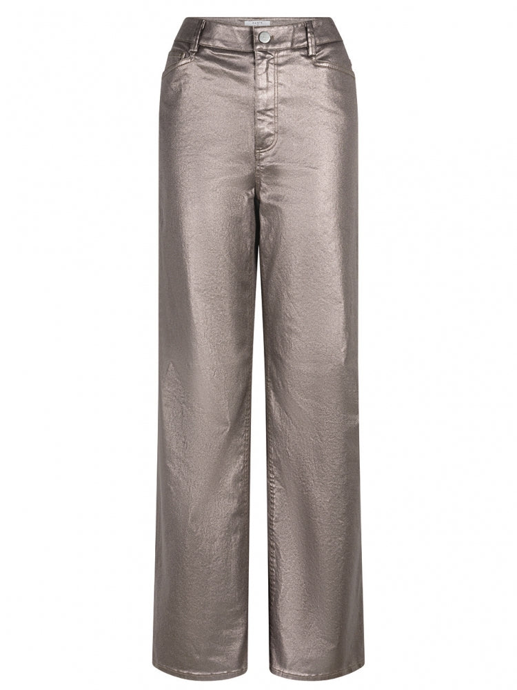 Bella Metallic denim pants