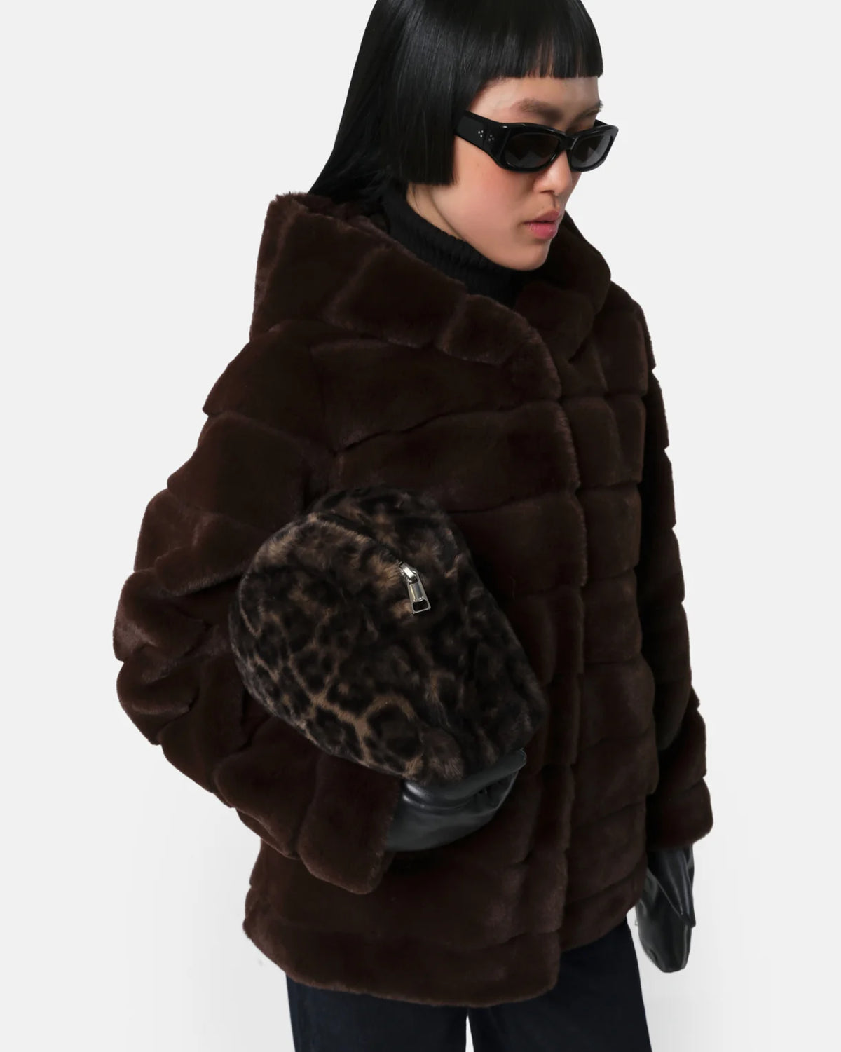 Goldy hooded Coat