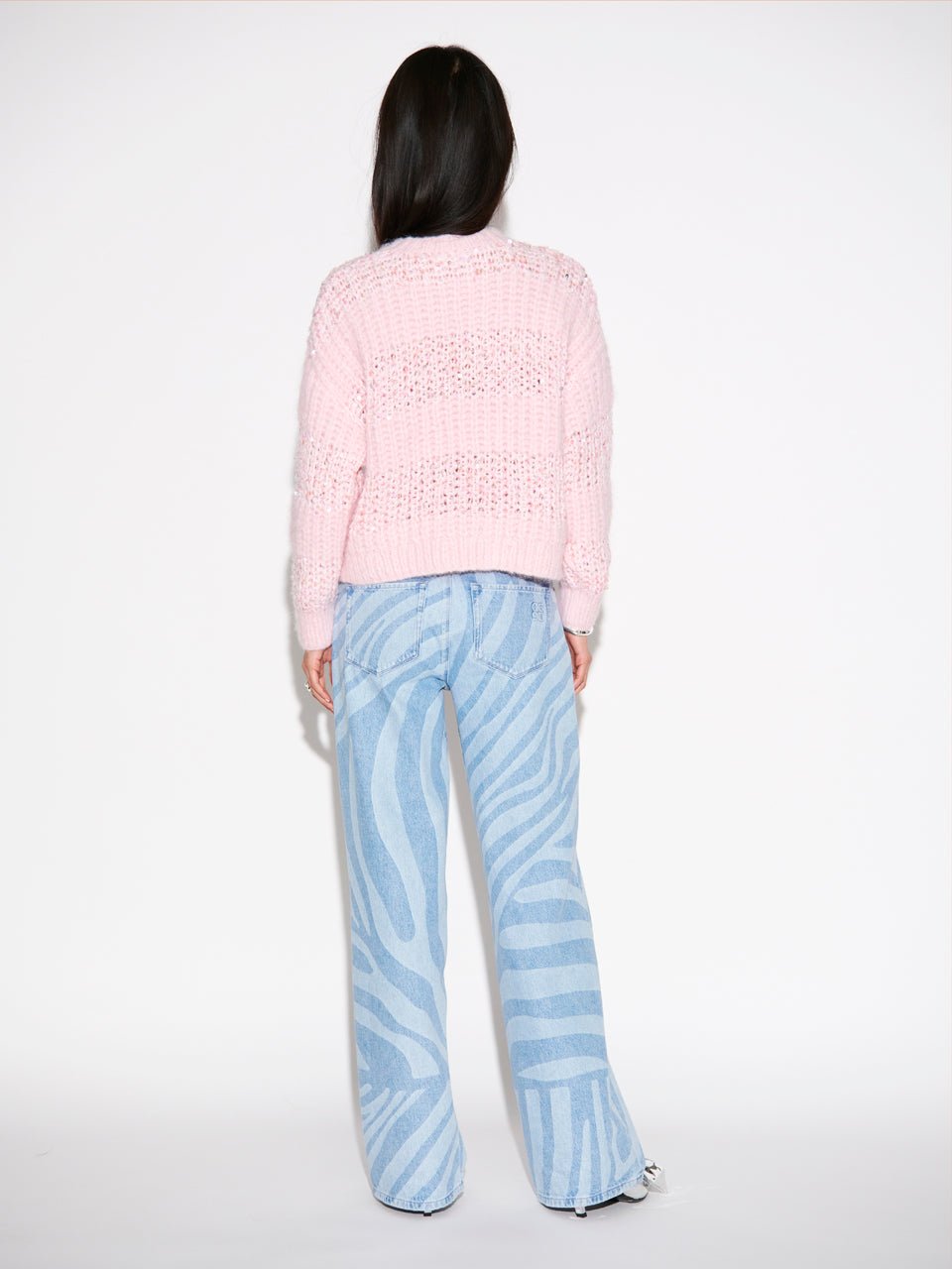 Zamo Stripe Sweater - HEY LOU STUDIO
