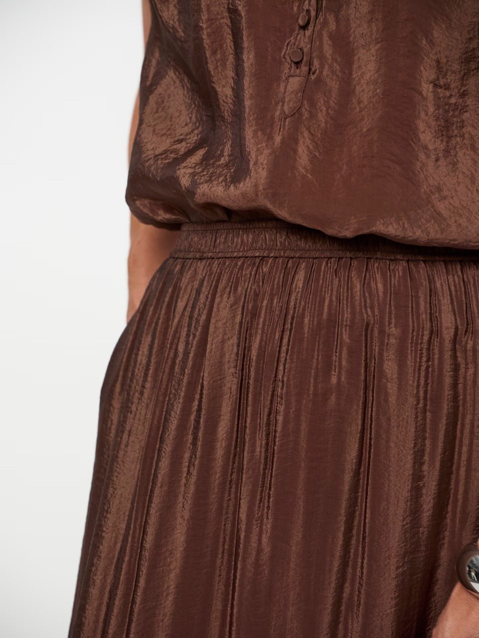 Elohim Maxi Skirt - HEY LOU STUDIO