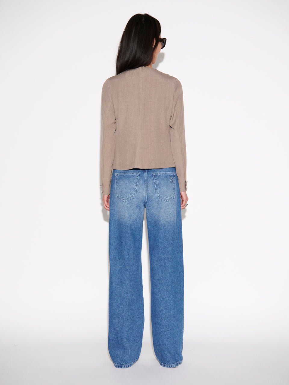 Nuit Wide leg Jeans - HEY LOU STUDIO