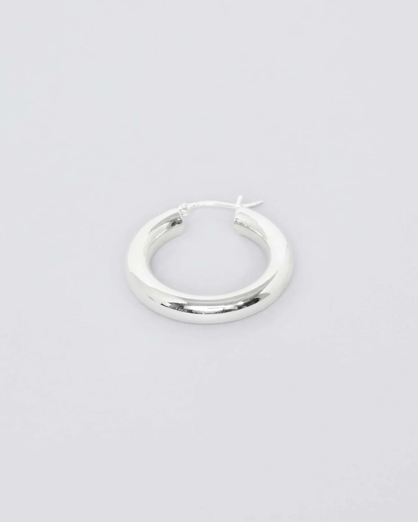 Chubby Hoop III Ohrringe Silber