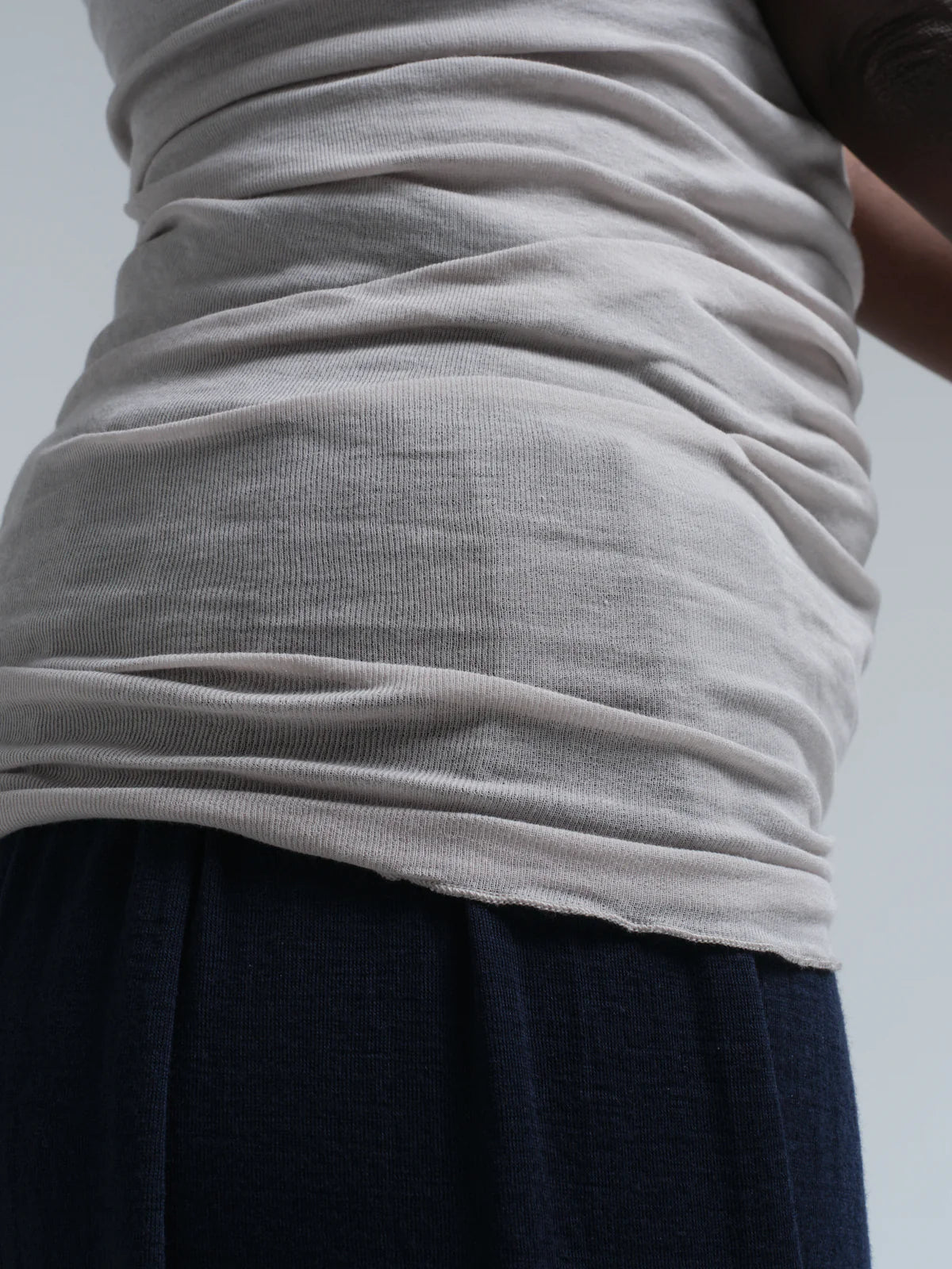 Cotton Spaghetti grey