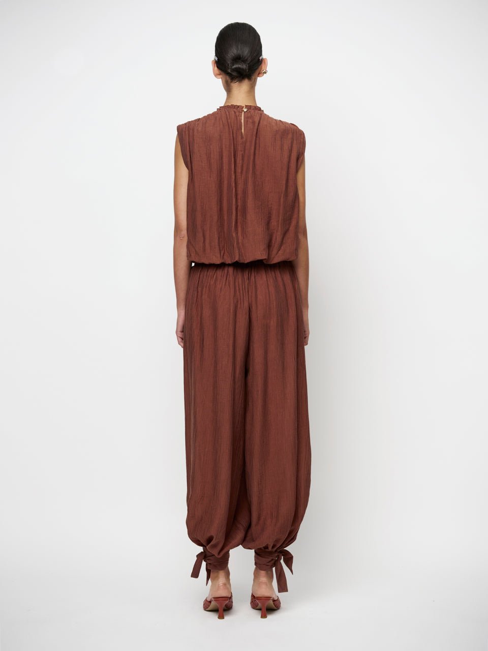 Bowen Ballonhose Coconut Brown von Dante6 Rückansicht