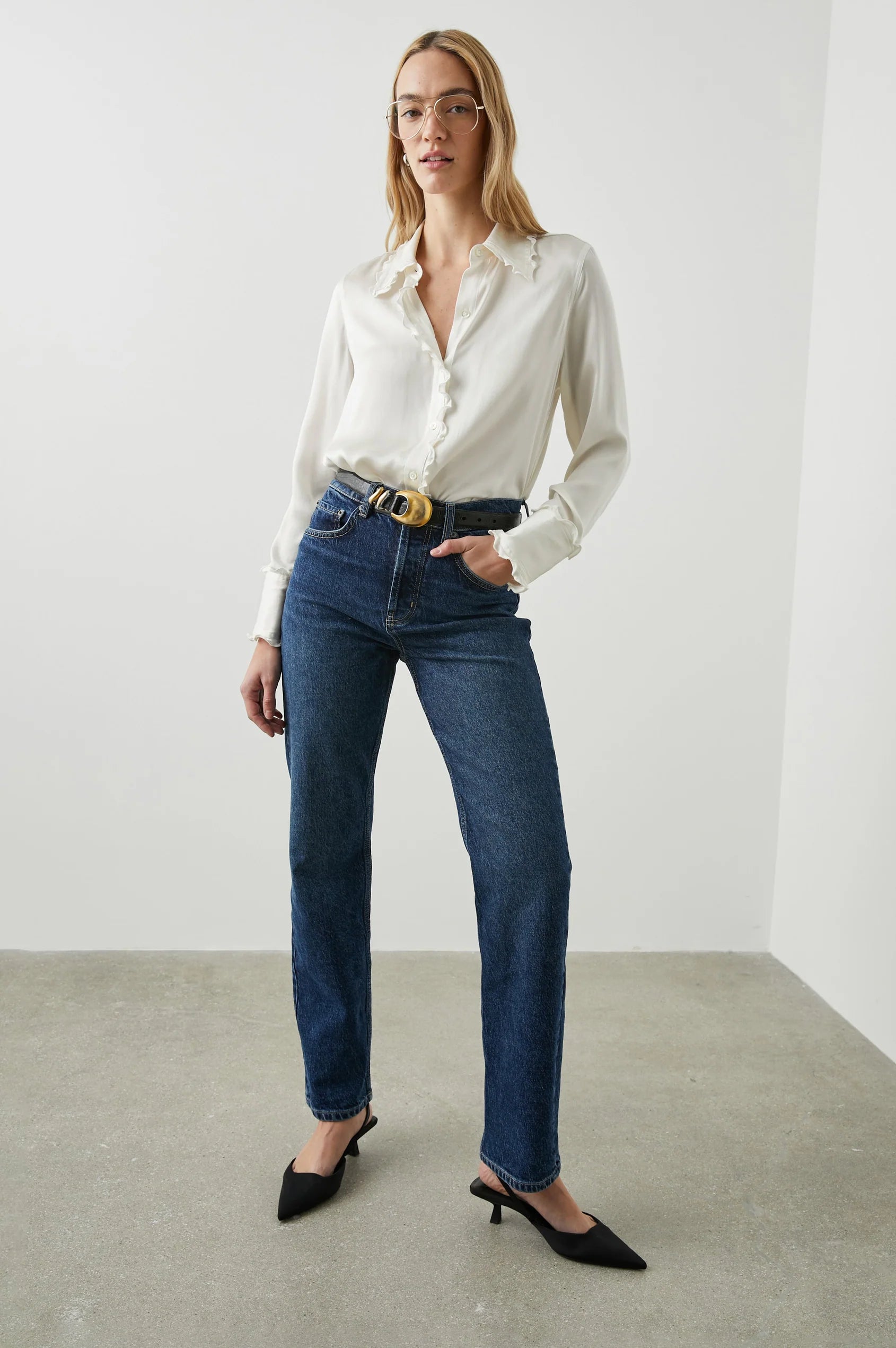 Fia Sedenbluse ivory