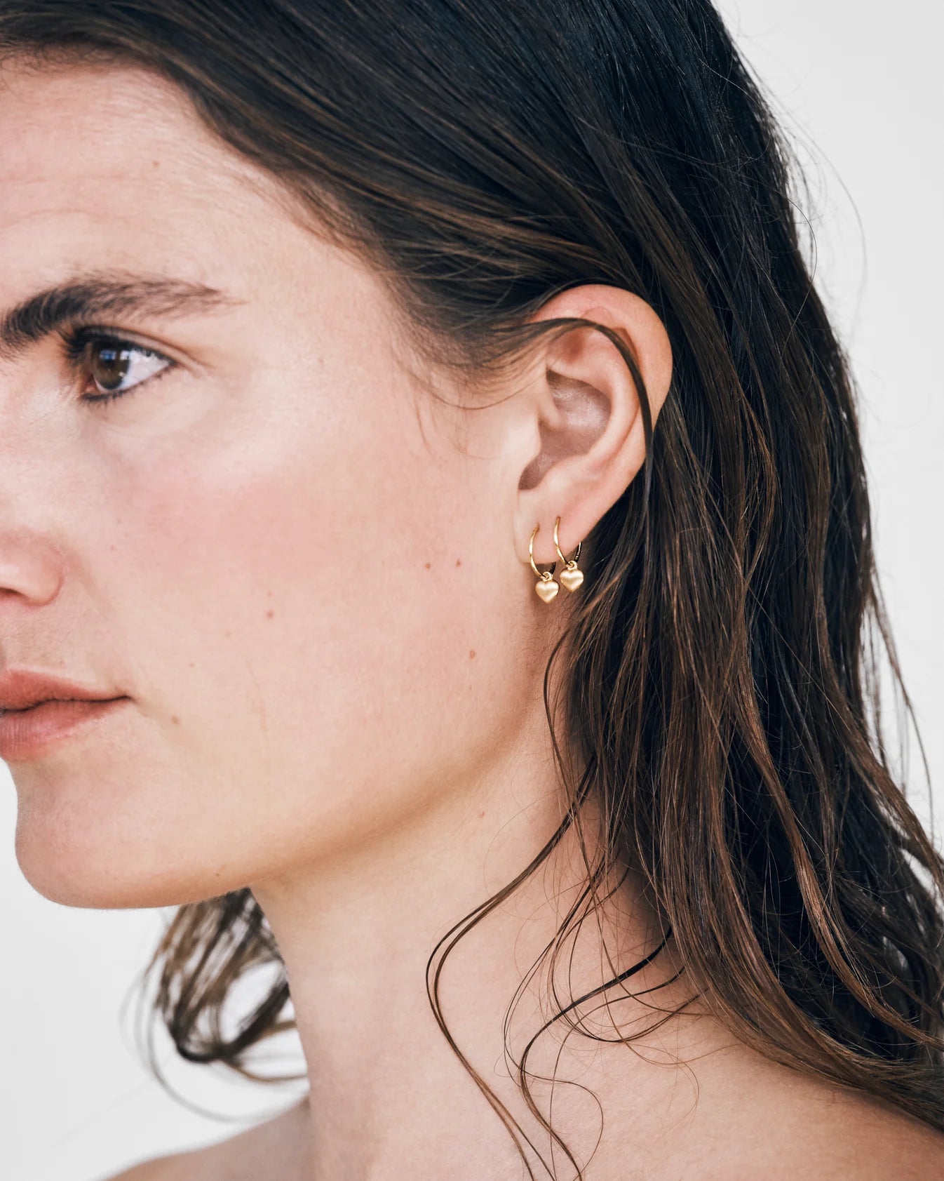 Freja Hoop Ohrringe Gold