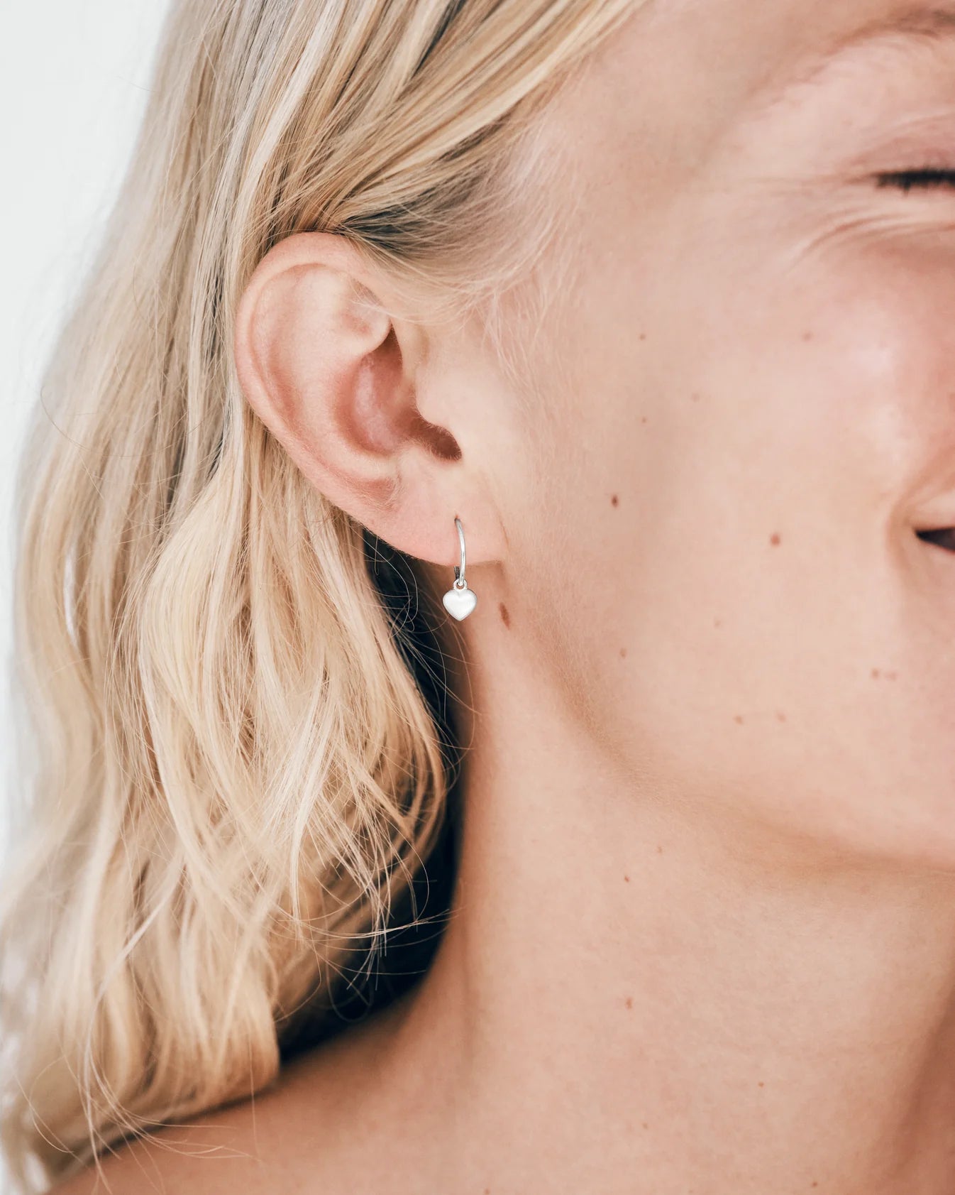 Freja Hoop Ohrringe Silber