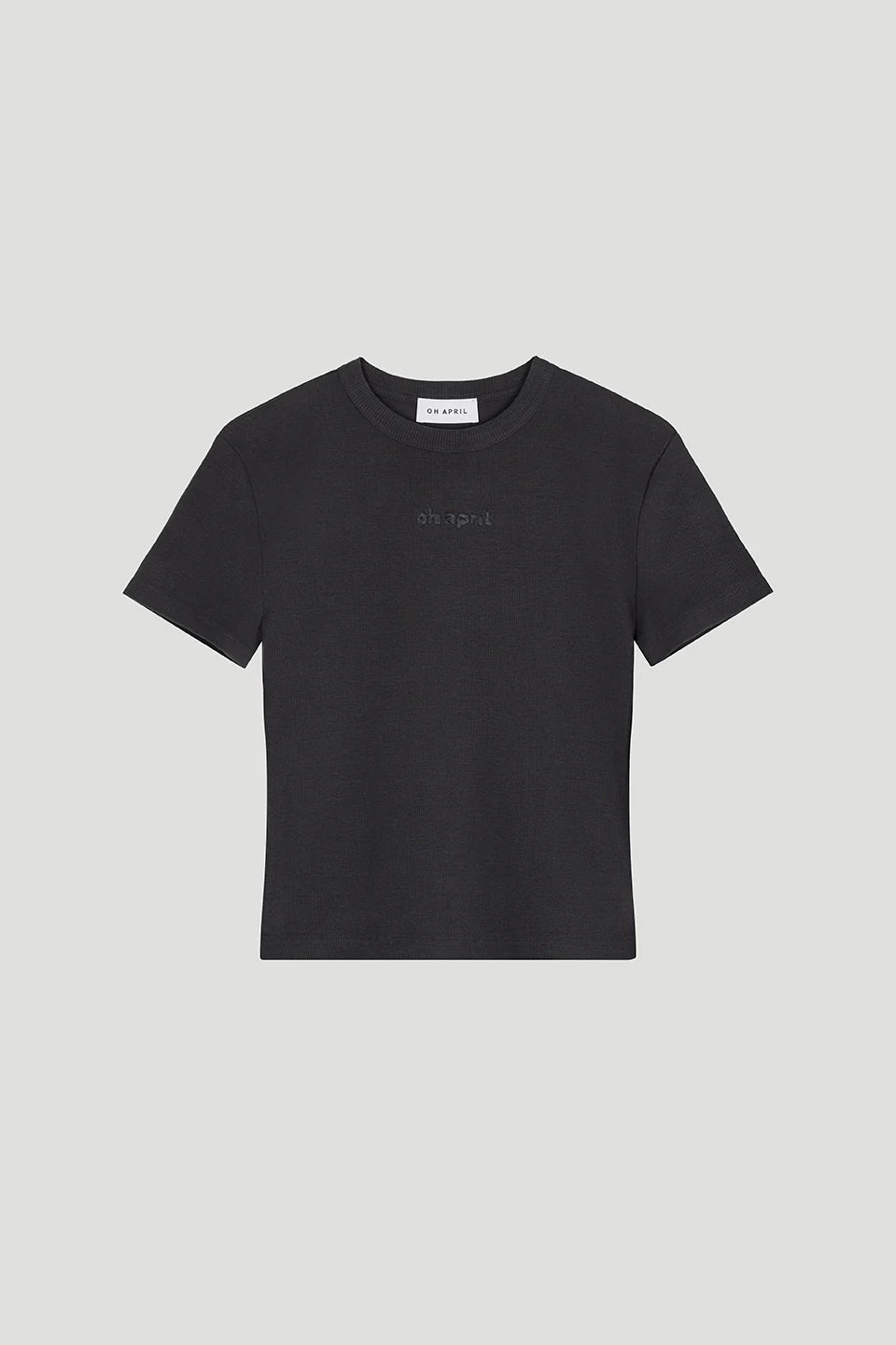 Ivy Rib T-ShirtDark iron