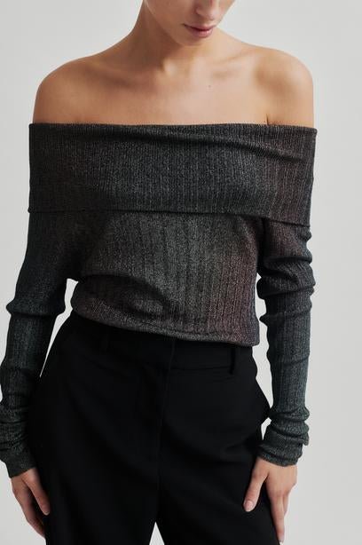 Ellis Knit Off shoulder - HEY LOU STUDIO
