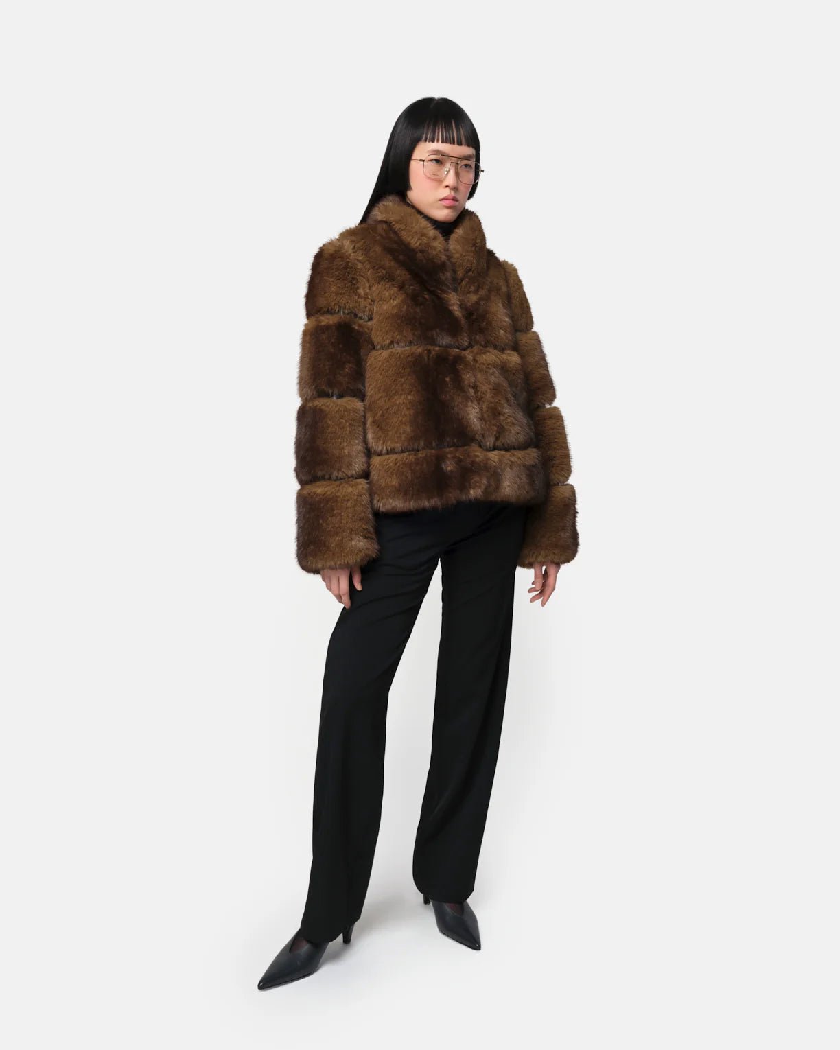 Sai Mink Coat - HEY LOU STUDIO
