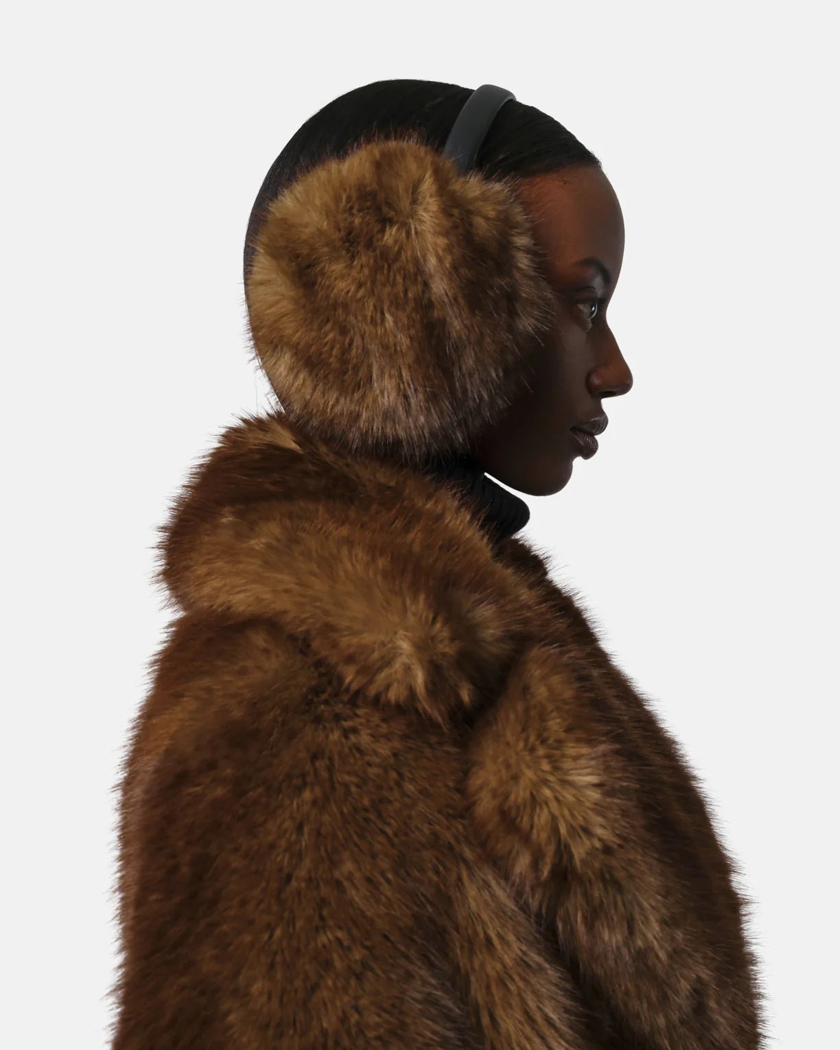 Esme Faux Mink Earmuffs - HEY LOU STUDIO