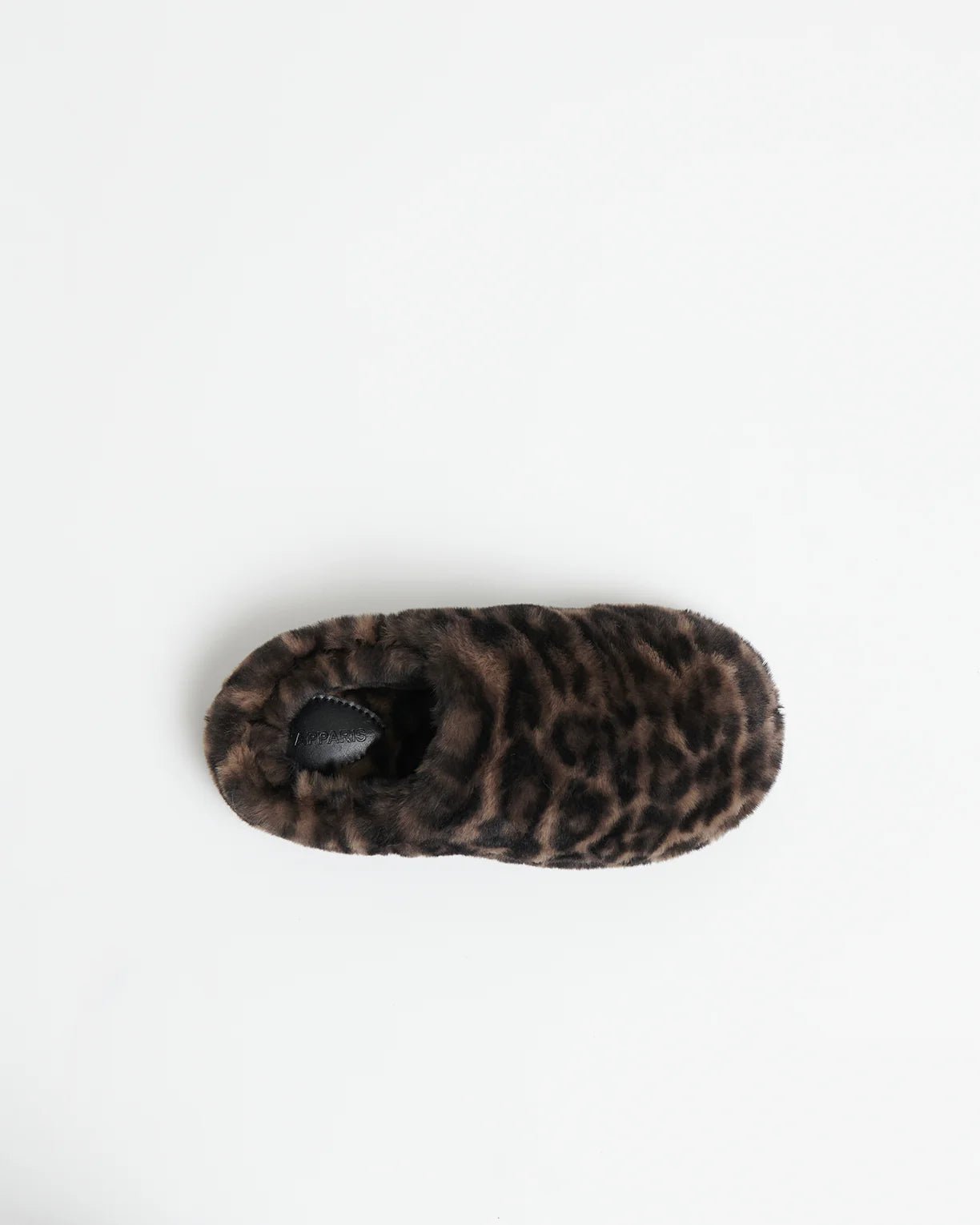 Misha Dark Leopard Slipper - HEY LOU STUDIO