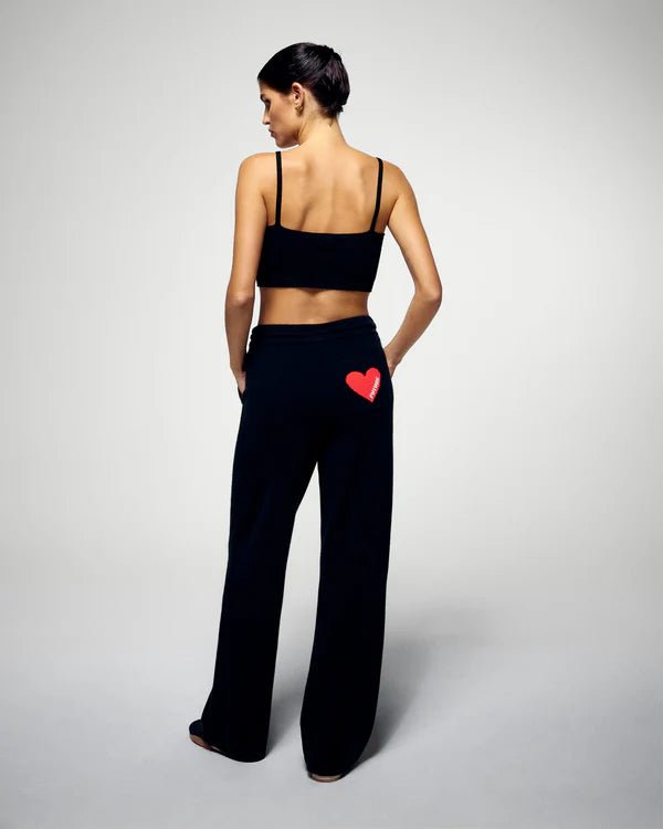 Jogginghose noir - HEY LOU STUDIO