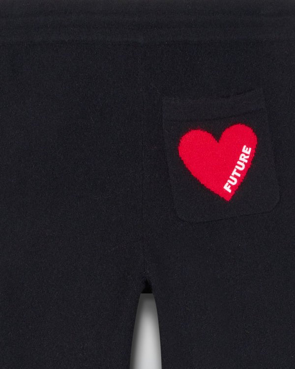 Jogginghose noir - HEY LOU STUDIO