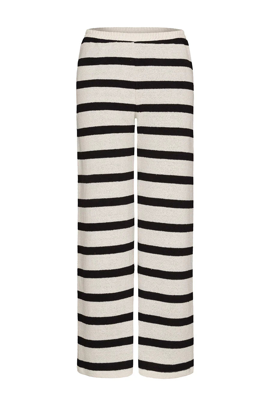 London Stripe Trousers Creme/black
