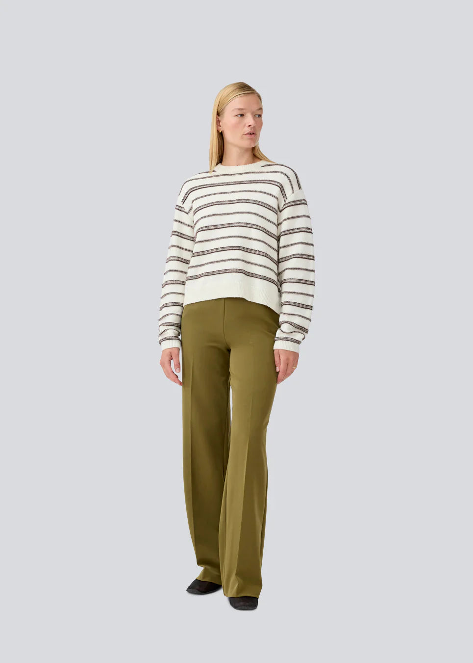 LineusMD stripe o-neck