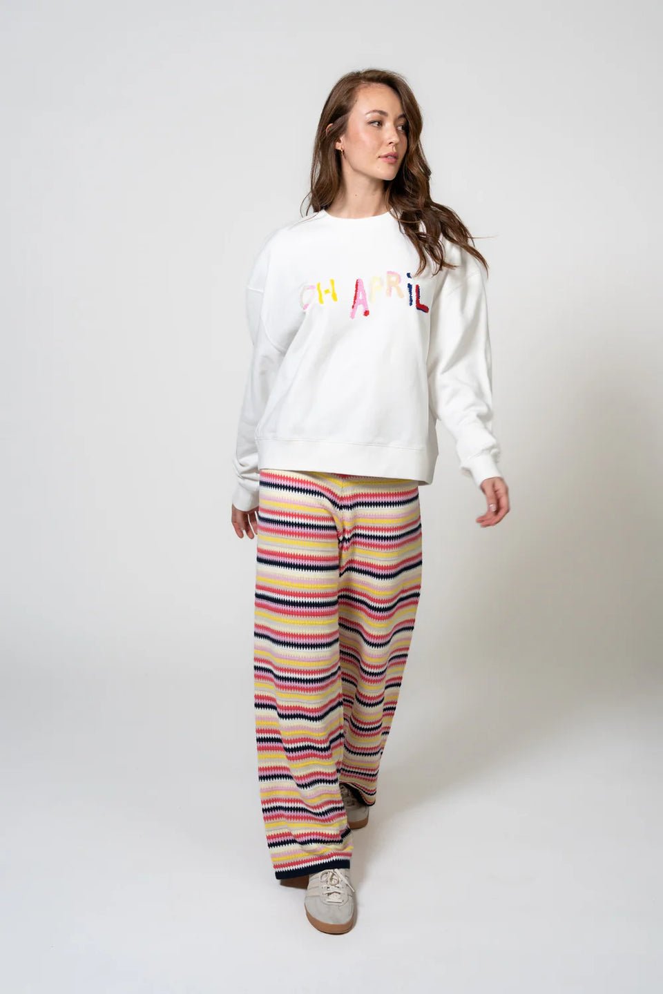 Oversized SweaterVaried Oh April - HEY LOU STUDIO