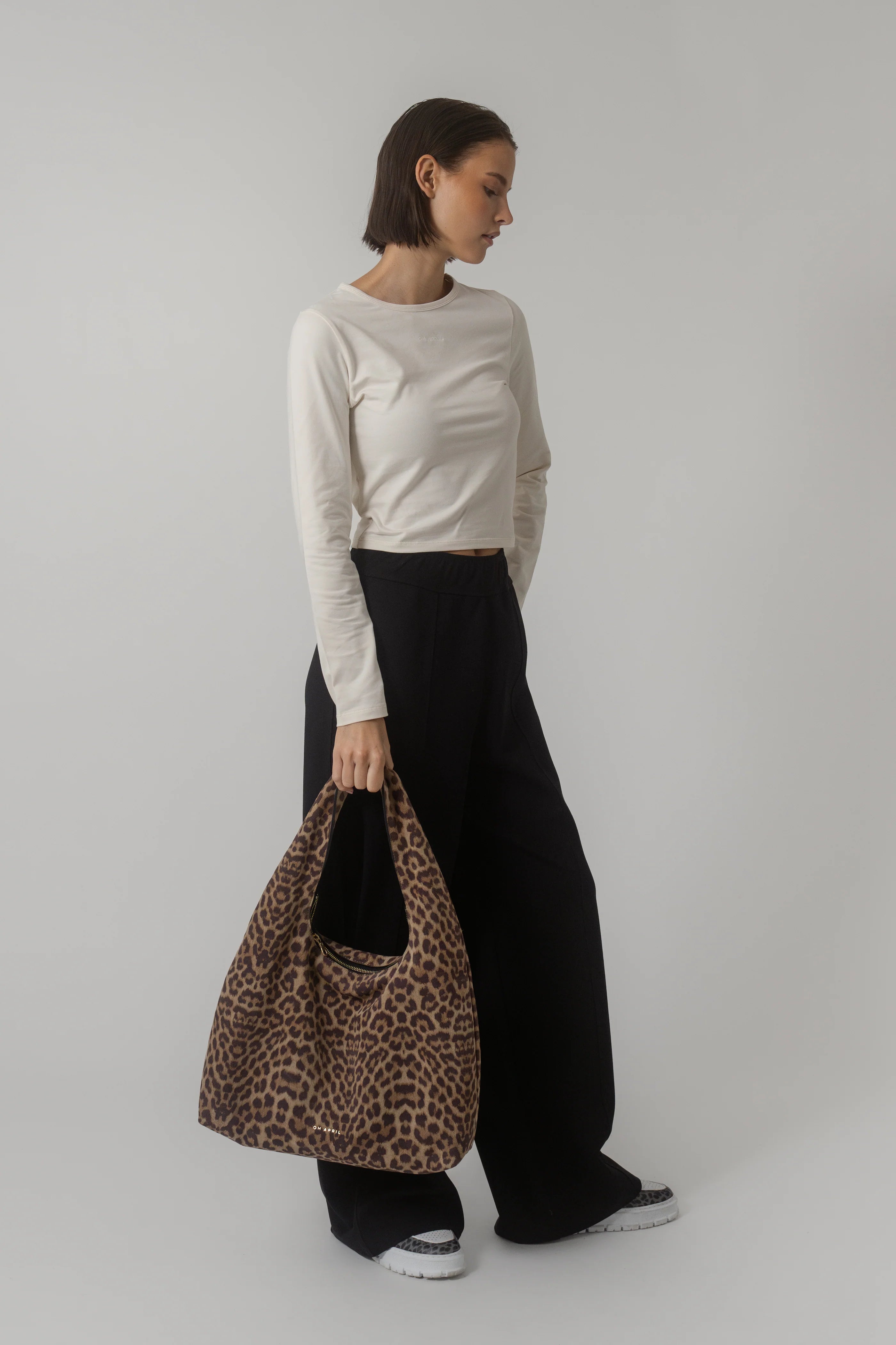 Velah Wide Leg Trousers black