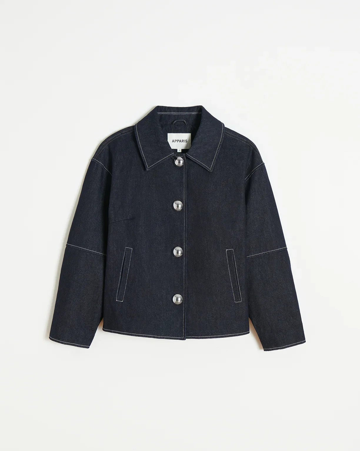 Indio Jacket Indigo - HEY LOU STUDIO