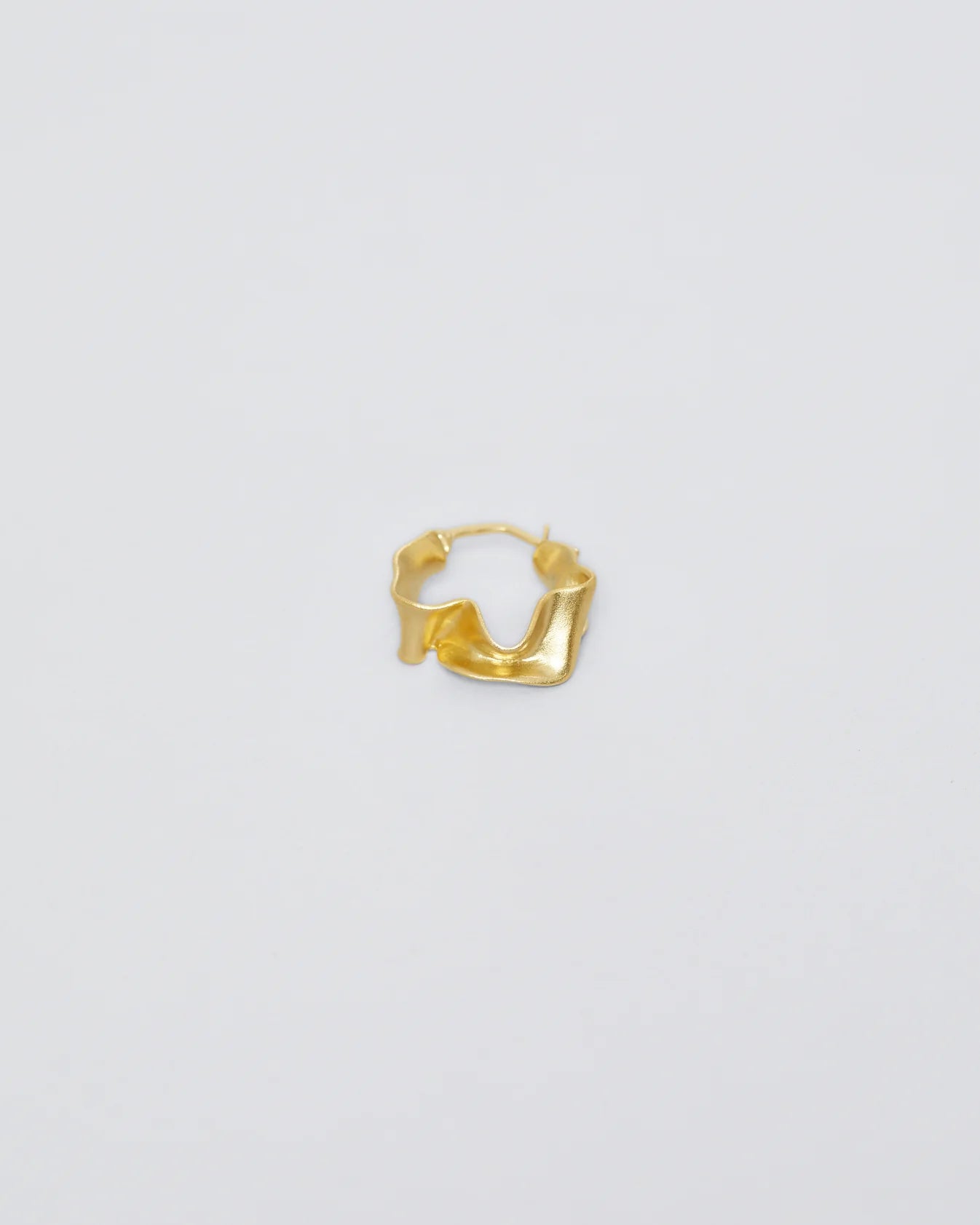 Salad Hoop Ohrringe Gold
