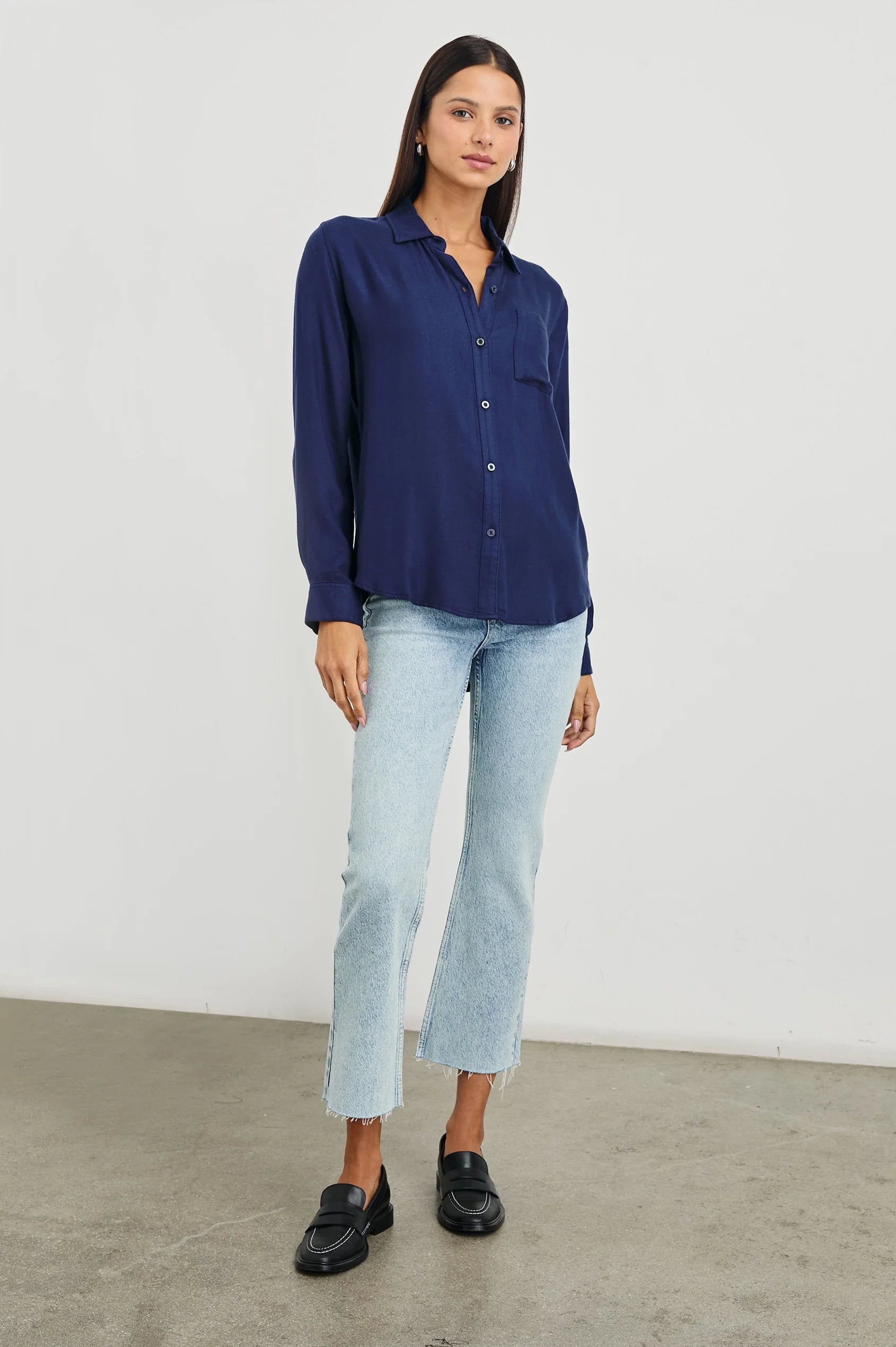 Sunset crop jeans snowbird