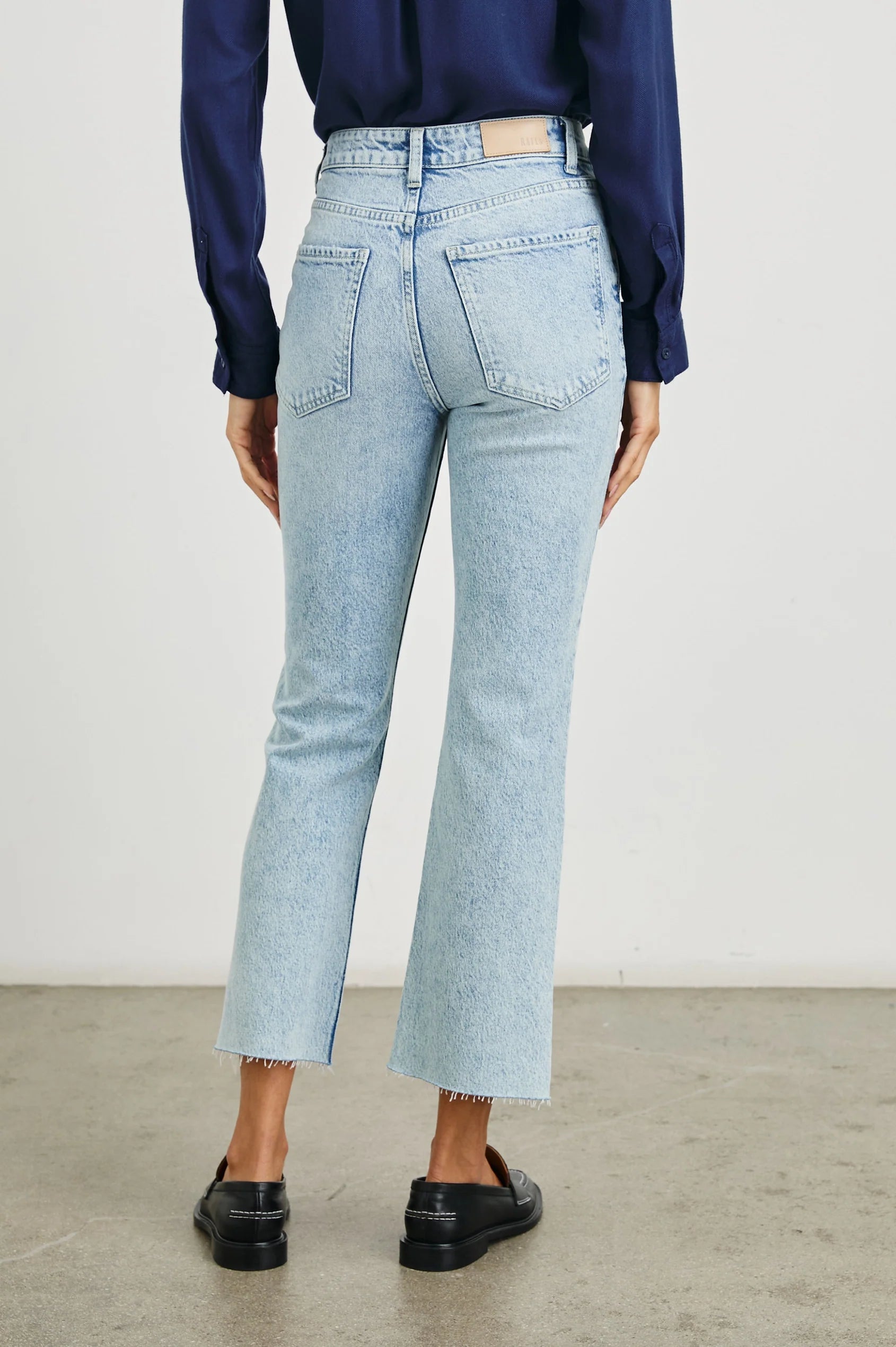 Sunset crop jeans snowbird