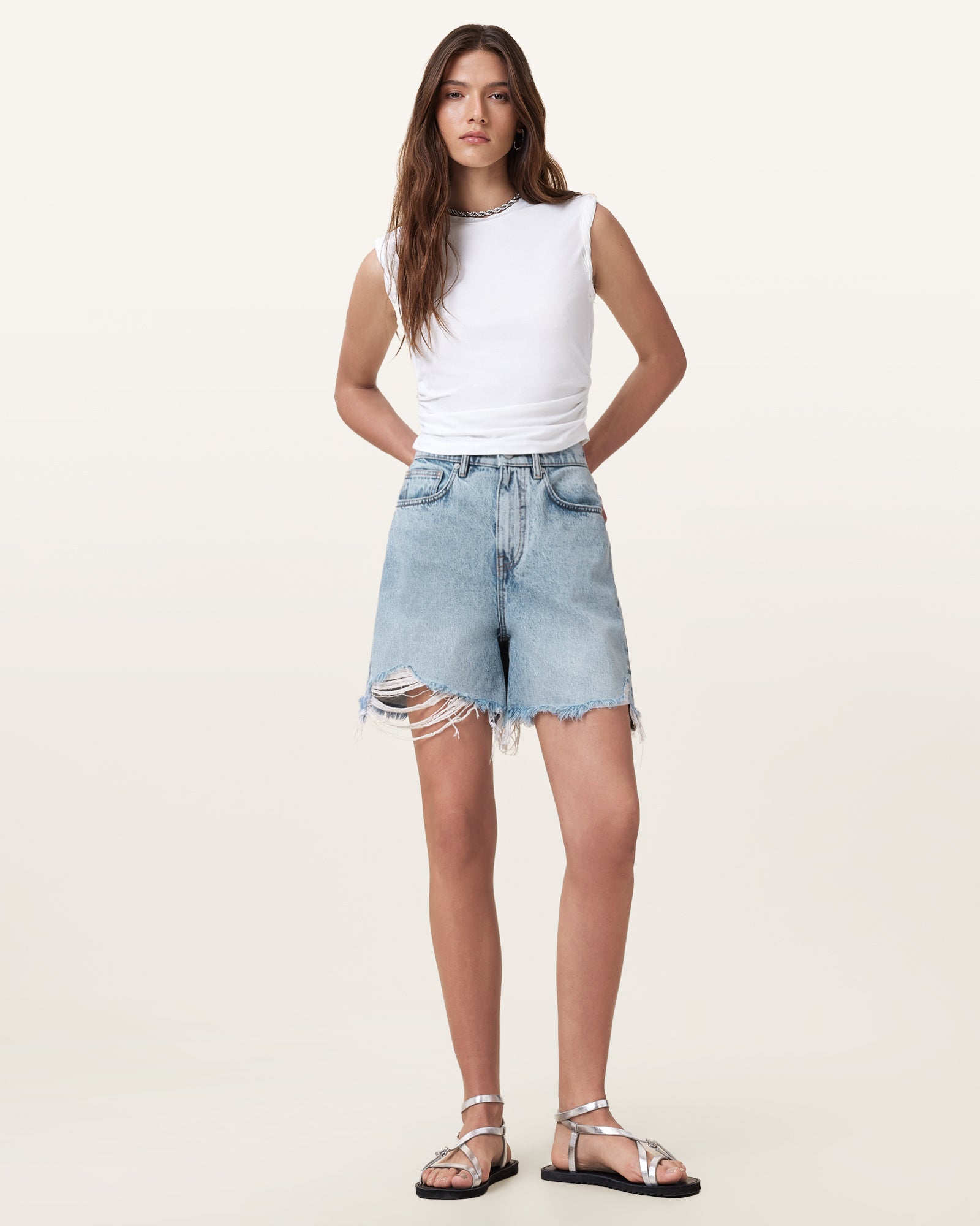DORIS DENIM SHORTS