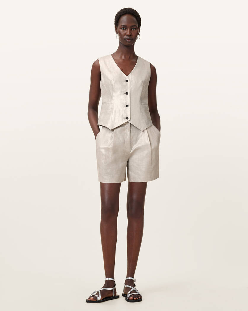 AVERIE Short Silver grey UK