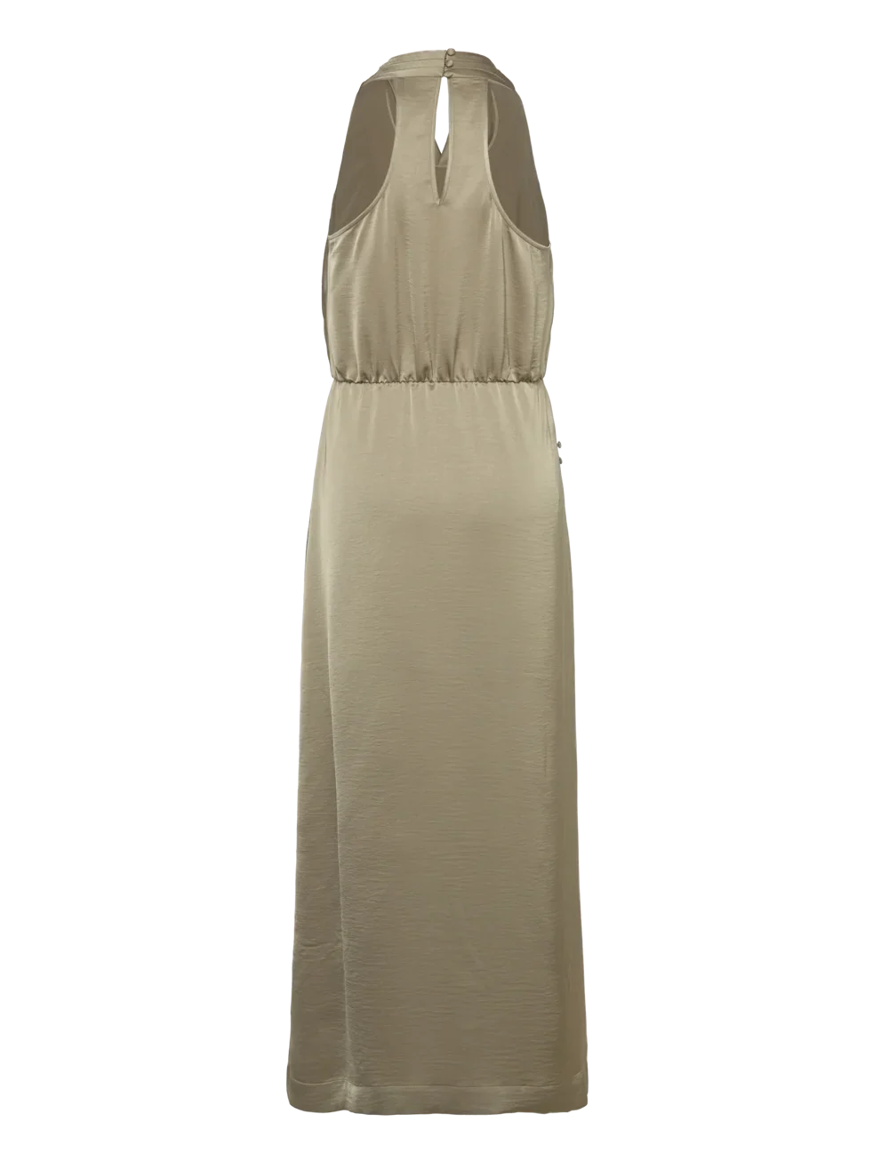 Marryme Satin Halter Maxi dress